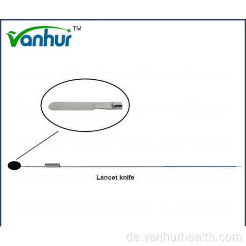 Chirurgische Instrumente Whn-3 Urethrotomie-Set Lanzettenmesser